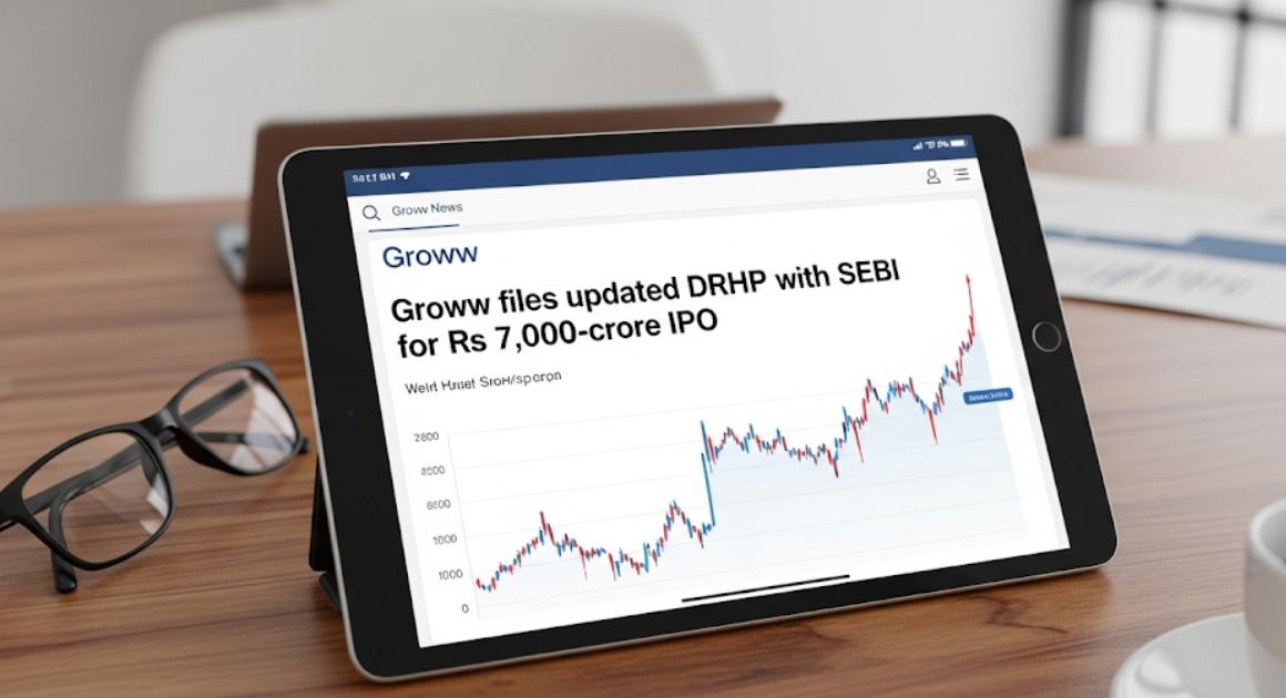Groww files updated DRHP with SEBI for Rs 7,000-crore IPO