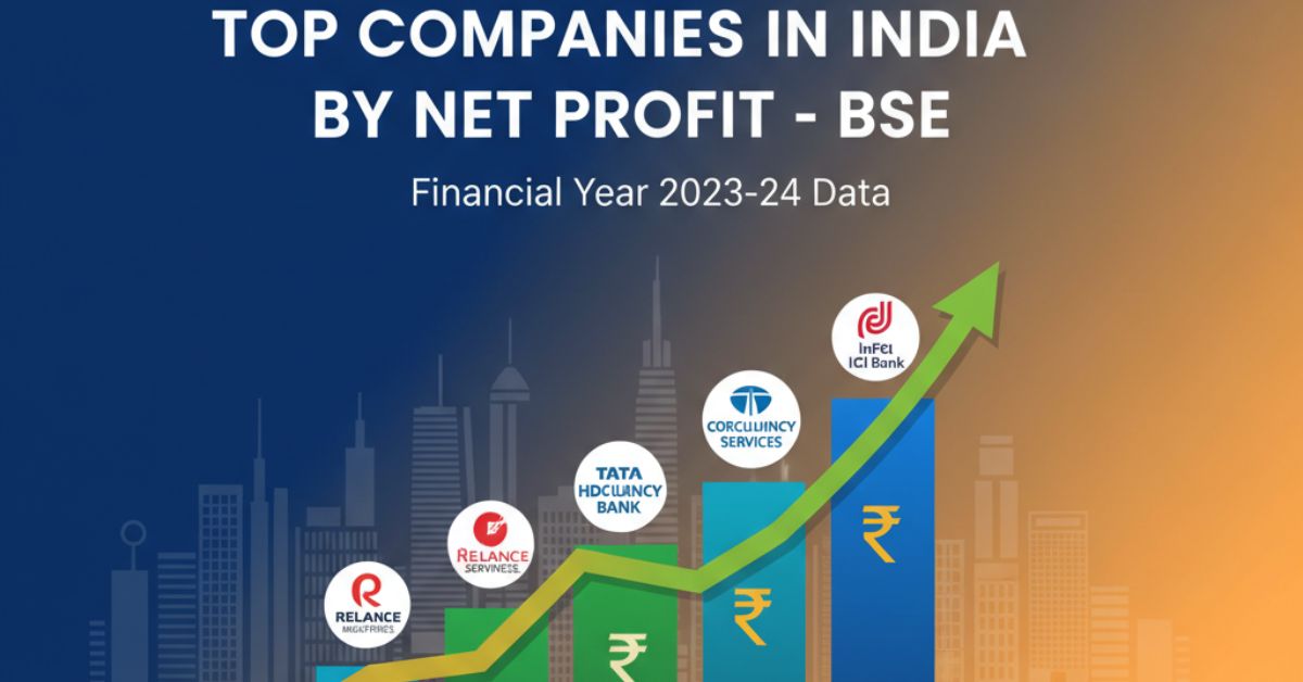 Top Companies in India by Net Profit – BSE