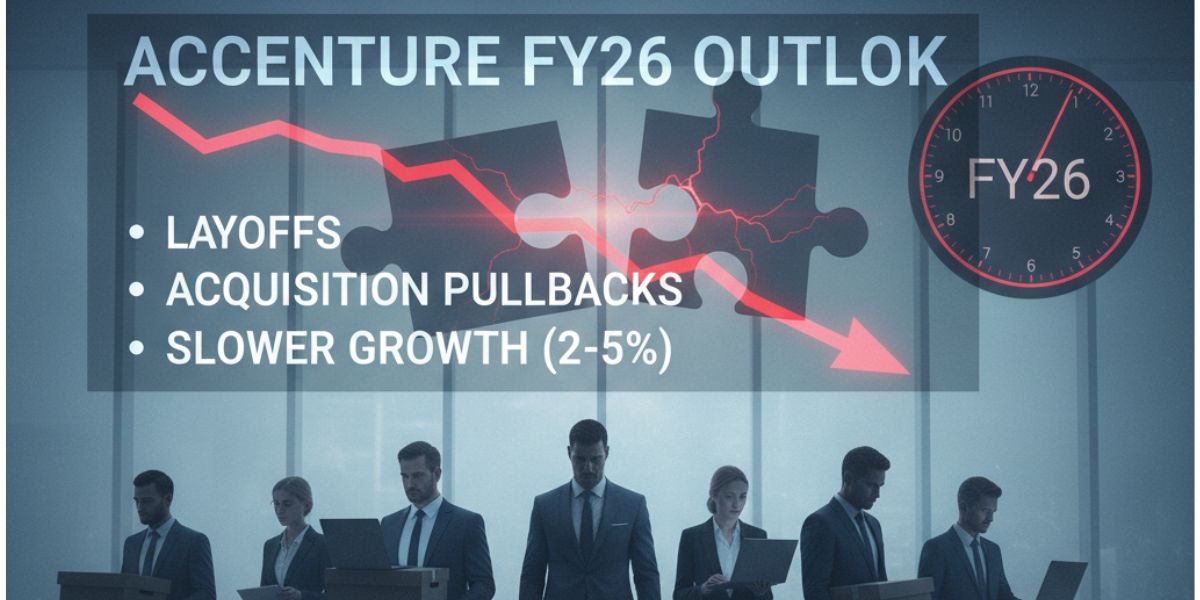 Layoffs, acquisition pullbacks, slower growth: Accenture hints at grim picture for FY26